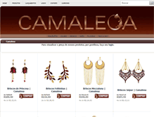 Tablet Screenshot of camaleoa.com.br