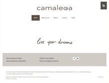 Tablet Screenshot of camaleoa.de