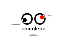 Tablet Screenshot of camaleoa.com